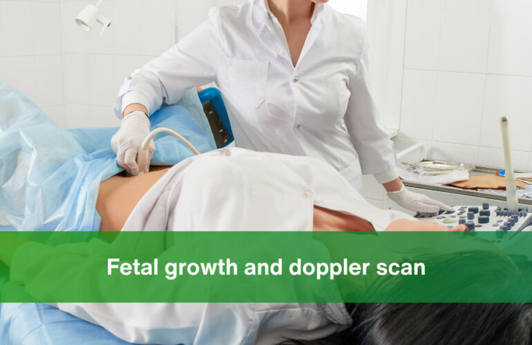 fetal growth and doppler scan