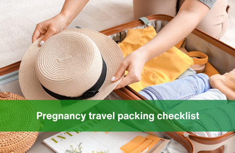 pregnancy travel essentials