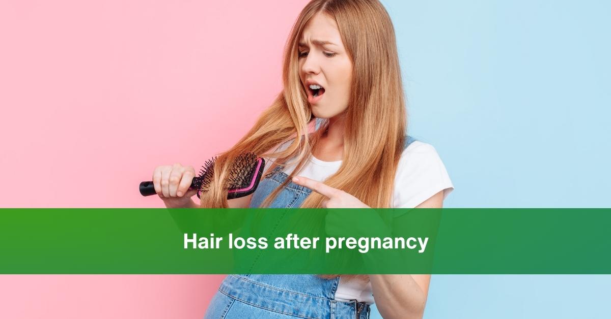 hair loss after pregnancy