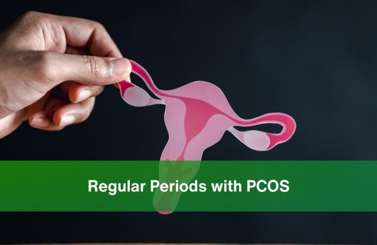 regular periods with pcos